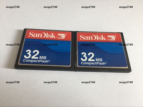10pcs 32mb sandisk compact - 32mb,