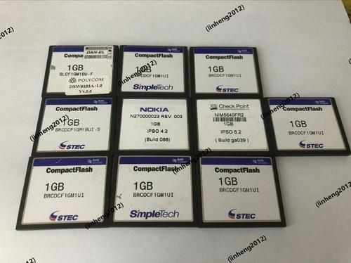 10pcs stec 1gb compactflash - 10pcs,