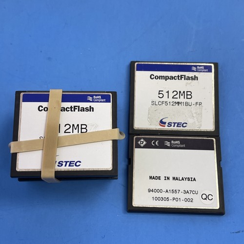 Lot stec compact flash - 10",